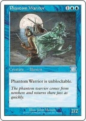 Phantom Warrior
MTG 6th Edition (Classic) (Magic Cards) Singles