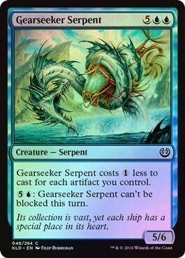 Gearseeker Serpent 048/264 - Foil
Kaladesh Foil Singles