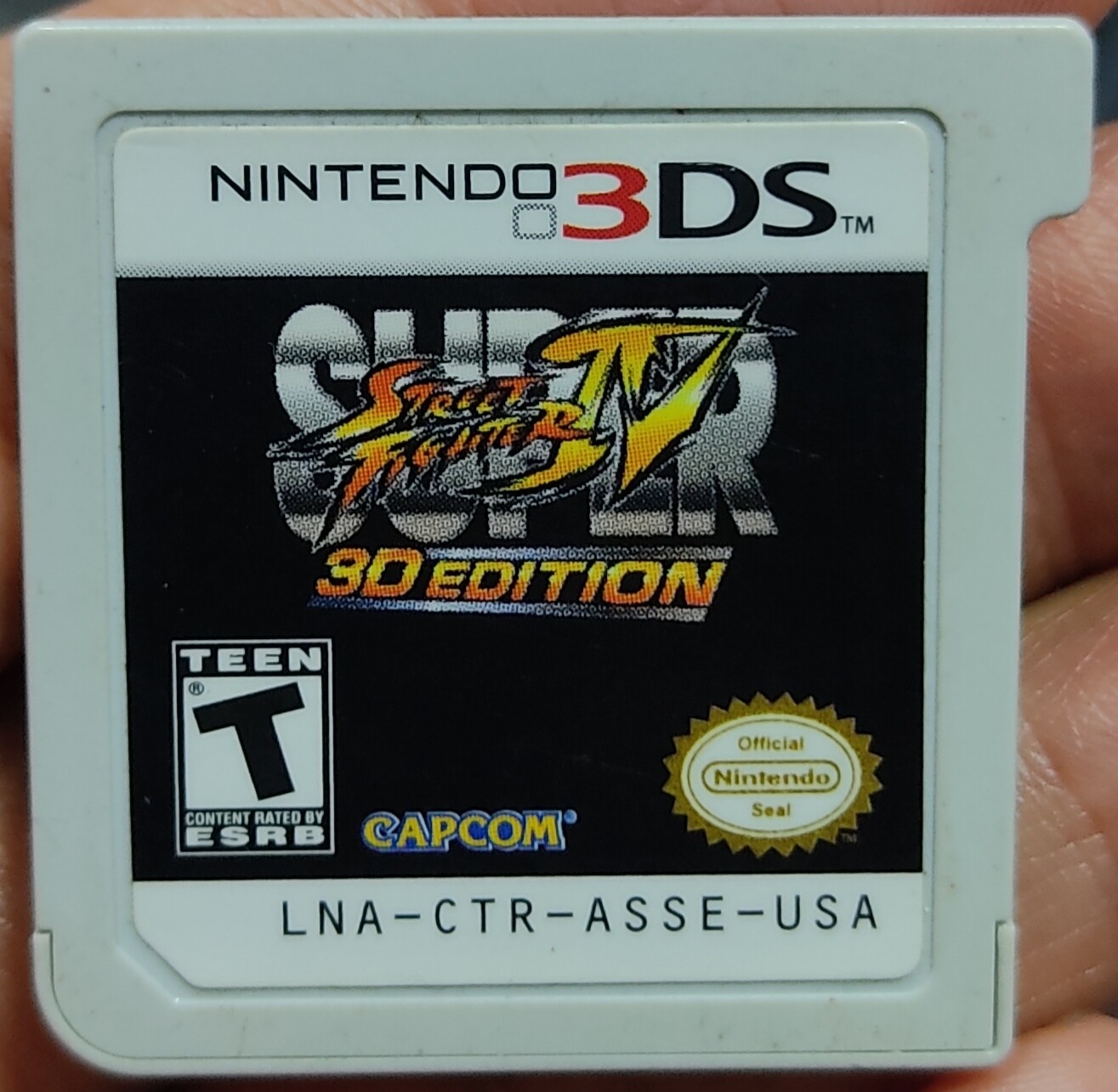 SJ Super Street Fighter IV 3D Edition Nintendo 3ds Cartucho