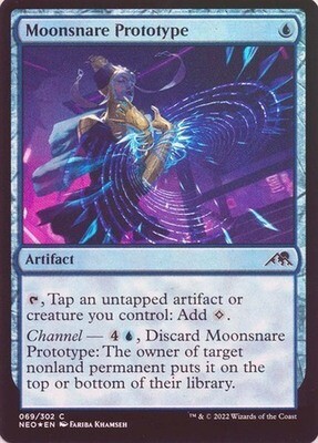 Moonsnare Prototype 069/302 - Foil
Kamigawa Neon Dynasty Foil Singles