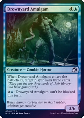 Drownyard Amalgam 050/277 - Foil
Innistrad: Midnight Hunt Foil Singles