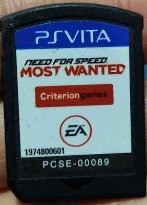 SJ Need for Speed Most Wanted Playstation Vita Cartucho