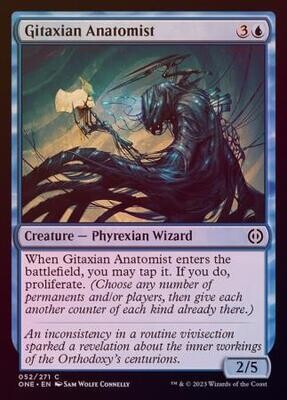 Gitaxian Anatomist 052/271 - Foil
Phyrexia All Will Be One Foil Singles