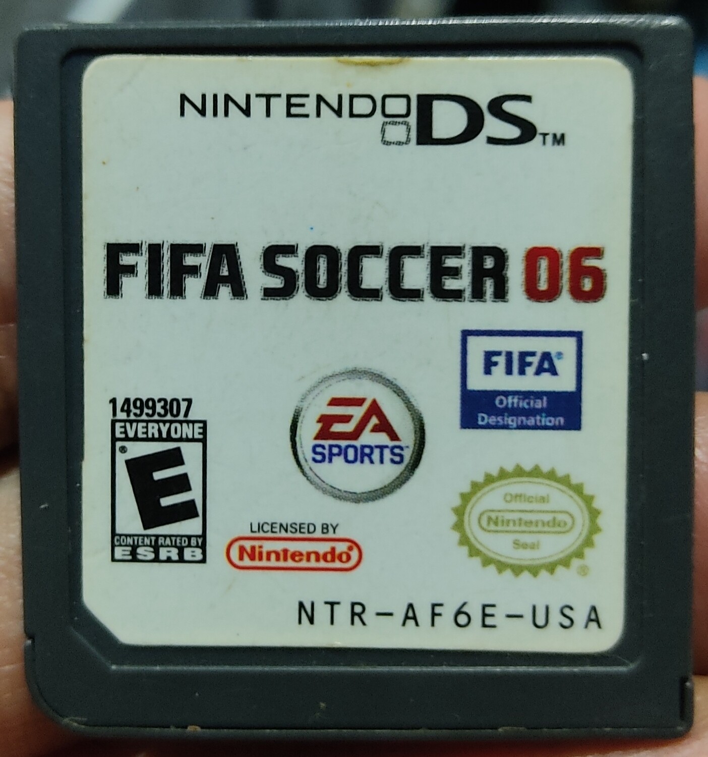SJ Fifa Soccer 06 Nintendo DS Cartucho