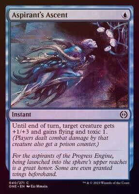 Aspirant&#39;s Ascent 040/271 - Foil Phyrexia All Will Be One Foil Singles