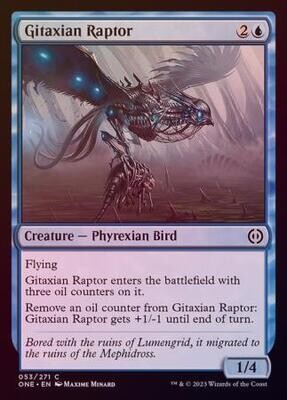 Gitaxian Raptor 053/271 - Foil Phyrexia All Will Be One Foil Singles
