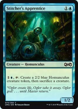 Stitcher&#39;s Apprentice 073/254 - Foil
Ultimate Masters Foil Singles
