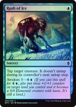Rush of Ice 084/274 - Foil
Battle for Zendikar Foil Singles