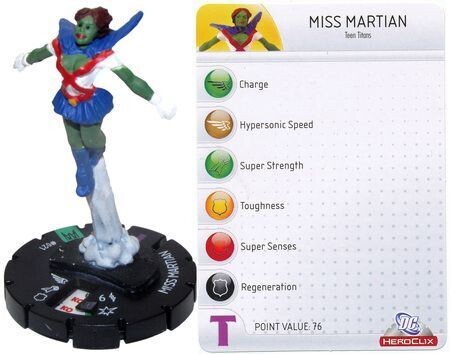 SJ Miss Martian #021 Arkham Asylum DC Heroclix
DC: Arkham Asylum Sin Tarjeta