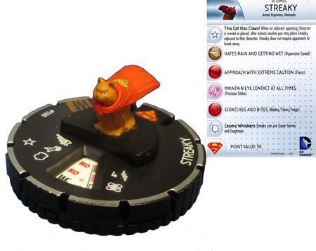 SH Streaky #100 - LE World&#39;s Finest Heroclix
DC: World&#39;s Finest Singles Sin Tarjeta