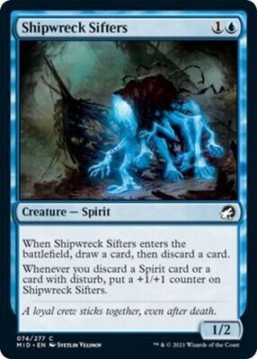 Shipwreck Sifters 074/277
Innistrad: Midnight Hunt Singles (Español)