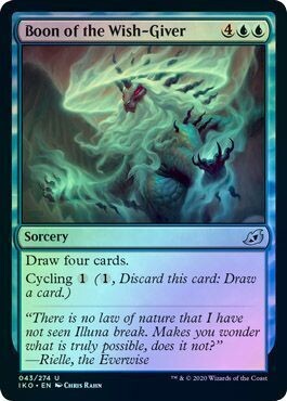 Boon of the Wish-Giver 043/274 - Foil
Ikoria: Lair of Behemoths Foil Singles