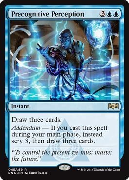 Precognitive Perception 045/259
Ravnica Allegiance Singles