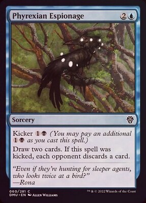 Phyrexian Espionage 060/281 - Foil
Dominaria United Foil Singles