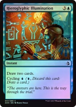 Hieroglyphic Illumination 057/269 - Foil
Amonkhet Foil Singles