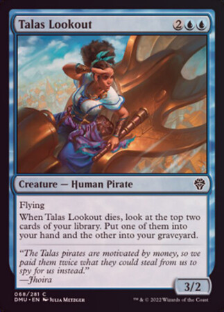 Talas Lookout 068/281 - Foil Dominaria United Foil Singles