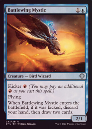 Battlewing Mystic 043/281 - Foil
Dominaria United Foil Singles