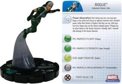 SJ Rogue #030 Giant Size X-Men Marvel Heroclix
Marvel: Giant-Size X-Men Sin Tarjeta