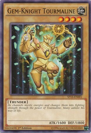 SJ Gem-Knight Tourmaline - SP15-EN001 - Common 1st Edition
Star Pack ARC-V Singles