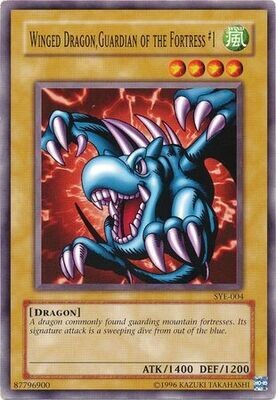 Winged Dragon, Guardian of the Fortress #1 - SYE-004 - Common Unlimited Starter Deck: Yugi Evolution [SYE] Unlimited Singles