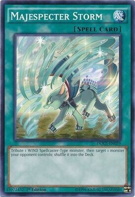 Majespecter Storm - DOCS-EN059 - Common 1st Edition Dimension of Chaos 1st Edition Singles