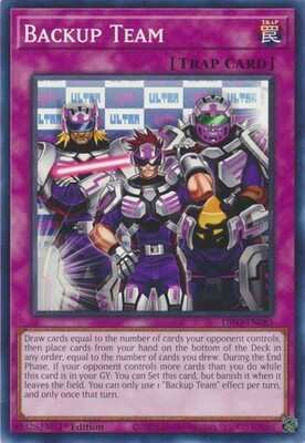 Backup Team - DIFO-EN085 - Common 1st Edition Dimension Force 1st Edition Singles *Espanol*