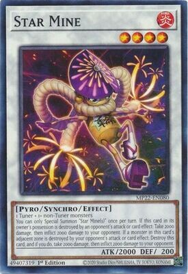 Star Mine - MP22-EN080 - Common 1st Edition 2022 Mega-Tin: Pharaoh&#39;s Gods 1st Edition Singles