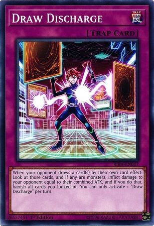 Draw Discharge - RIRA-EN067 - Common 1st Edition Rising Rampage [RIRA] 1st Edition Singles