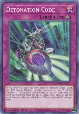 Detonation Code - BODE-EN071 - Common 1st Edition Burst of Destiny 1st Edition Singles