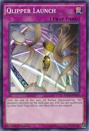 Qlipper Launch - MP15-EN183 - Common 1st Edition
Yu-Gi-Oh! 2015 Mega-Tins [MP15]