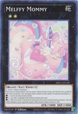 Melffy Mommy - MP21-EN130 - Common 1st Edition 2021 Mega-Tin: Ancient Battles 1st Edition Singles