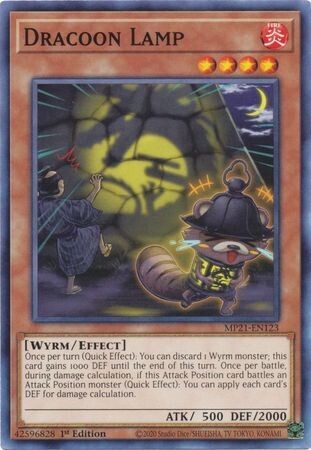 Dracoon Lamp - MP21-EN123 - Common 1st Edition 2021 Mega-Tin: Ancient Battles 1st Edition Singles