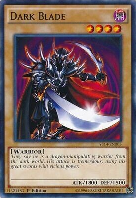 Dark Blade - YS14-EN005 - Common 1st Edition Starter Deck: Super Starter: Space-Time Showdown [YS14] (espanol)
