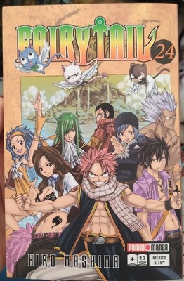 BA Fairy Tail Manga Volumen 24 Espanol Panini