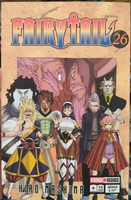 BA Fairy Tail Manga Volumen 26 Espanol Panini