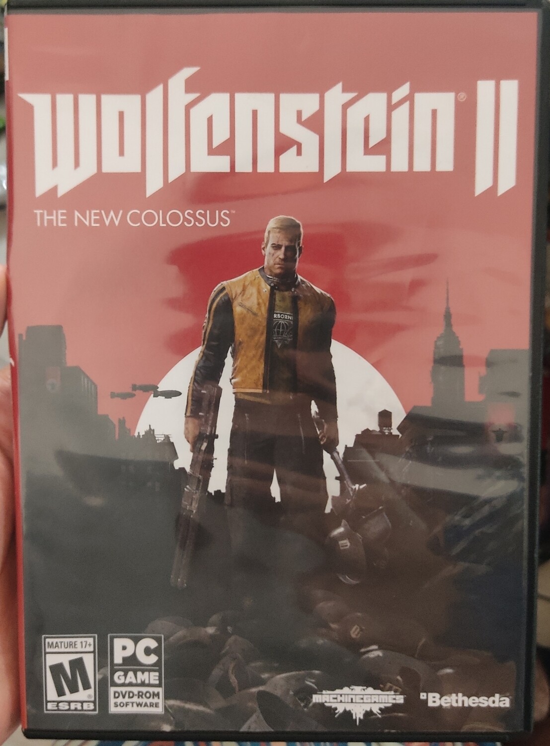 BA10 Wolfenstein 2 PC Game Usado Completo