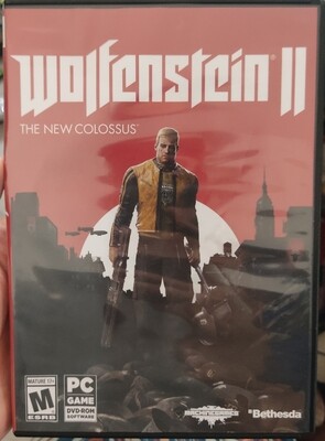 BA10 Wolfenstein 2 PC Game Usado Completo