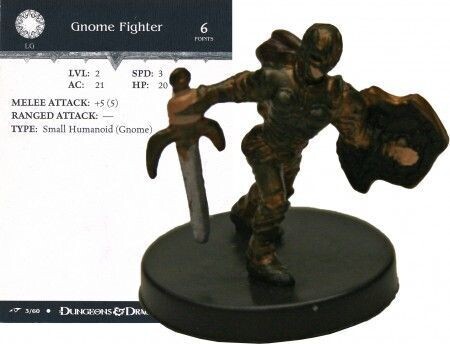 SJ Gnome Fighter #03 Dragoneye D&amp;D Miniatures
Dragoneye (D&amp;D) Sin Tarjeta