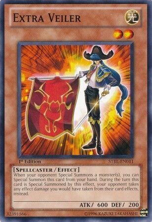 Extra Veiler - STBL-EN011 - Common 1st Edition Starstrike Blast 1st Edition Singles