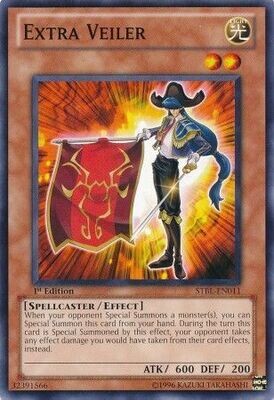 Extra Veiler - STBL-EN011 - Common 1st Edition Starstrike Blast 1st Edition Singles