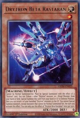 Drytron Beta Rastaban - GEIM-EN025 - Rare 1st Edition Genesis Impact [GEIM] 1st Edition Singles (espanol)