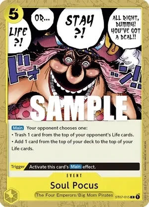Soul Pocus - Starter Deck 7: Big Mom Pirates (ST-07)
Starter Deck 7: Big Mom Pirates