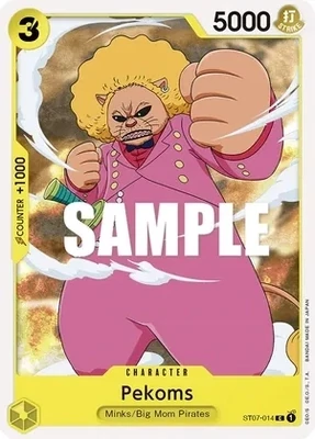 Pekoms - Starter Deck 7: Big Mom Pirates (ST-07)
Starter Deck 7: Big Mom Pirates