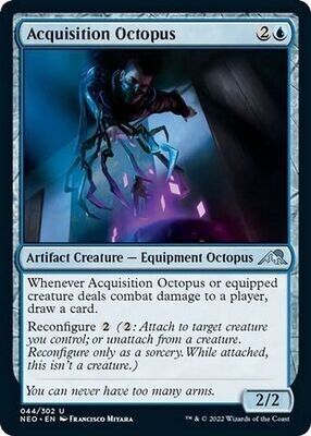 Acquisition Octopus 044/302
Kamigawa Neon Dynasty Singles