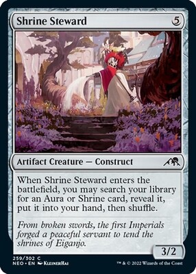 Shrine Steward 259/302
Kamigawa Neon Dynasty Singles -español-