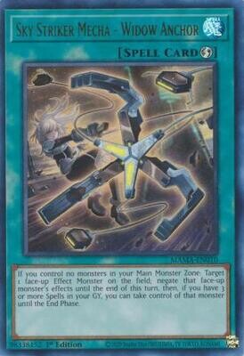 GA Sky Striker Mecha - Widow Anchor - MAMA-EN010 - Ultra Rare 1st Edition
Magnificent Mavens 1st Edition Singles