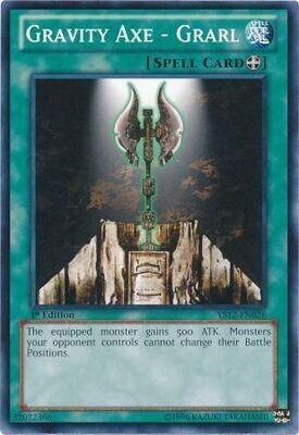 Gravity Axe - Grarl - SBSC-EN039 - Common 1st Edition
Speed Duel: Scars of Battle Singles
