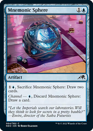 Mnemonic Sphere 064/302 - Kamigawa Neon Dynasty Singles