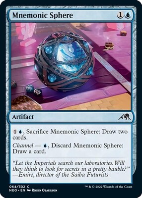 Mnemonic Sphere 064/302 - Kamigawa Neon Dynasty Singles