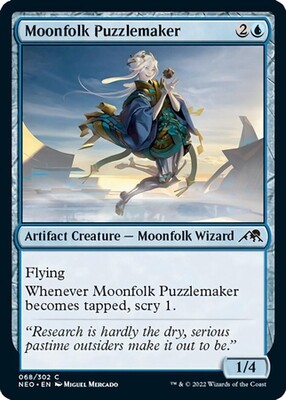Moonfolk Puzzlemaker 068/302
Kamigawa Neon Dynasty Singles
